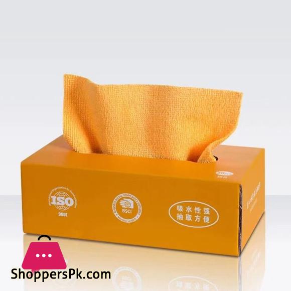 20PCS-Box Colorful Home Cleaning Kitchen Dish Cloth Napkins Tableware Absorbent Microfiber Towel Non-stick Oil Dish Rags Dishcloth Kitchen Home