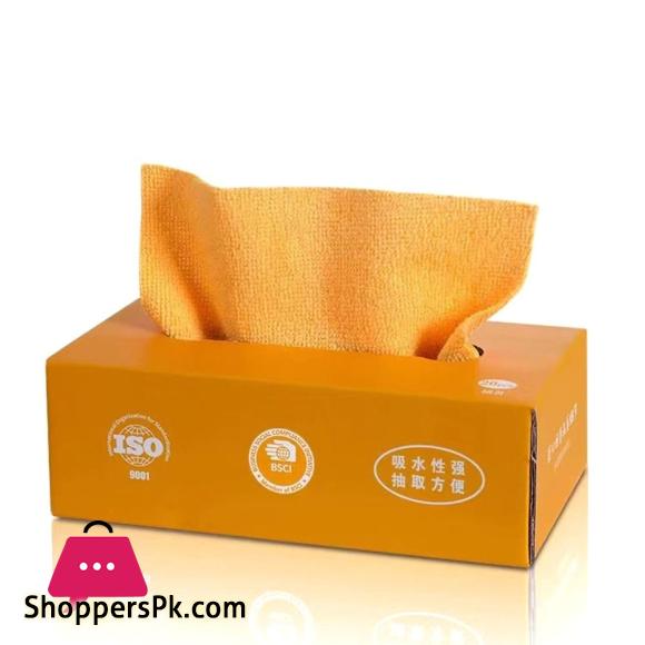20PCS-Box Colorful Home Cleaning Kitchen Dish Cloth Napkins Tableware Absorbent Microfiber Towel Non-stick Oil Dish Rags Dishcloth Kitchen Home
