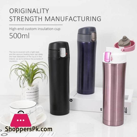 500ml Water Vacuum Bottle Drink Bottle Plain