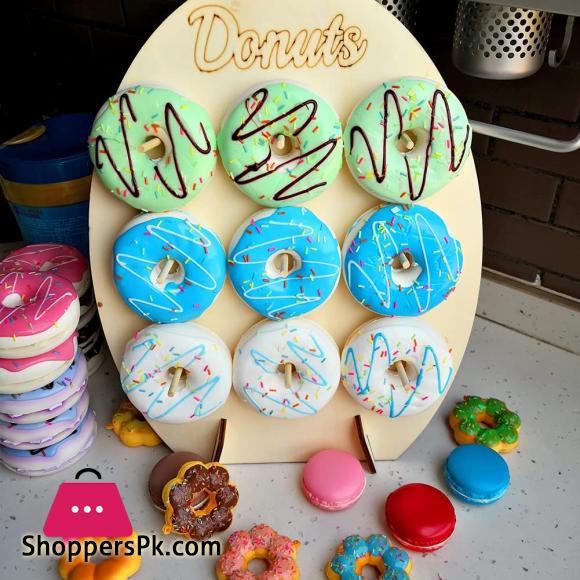 Artificial Fake Donuts Magnet Decoration Decor - 1 Pcs