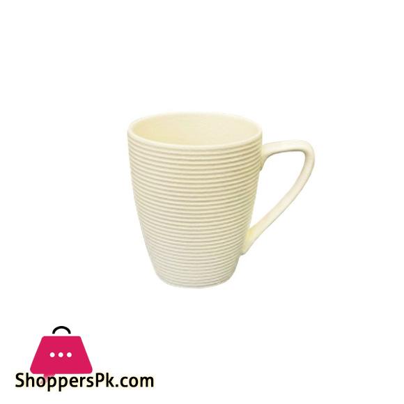 Brilliant Ceramic Mug Full White - 300ML