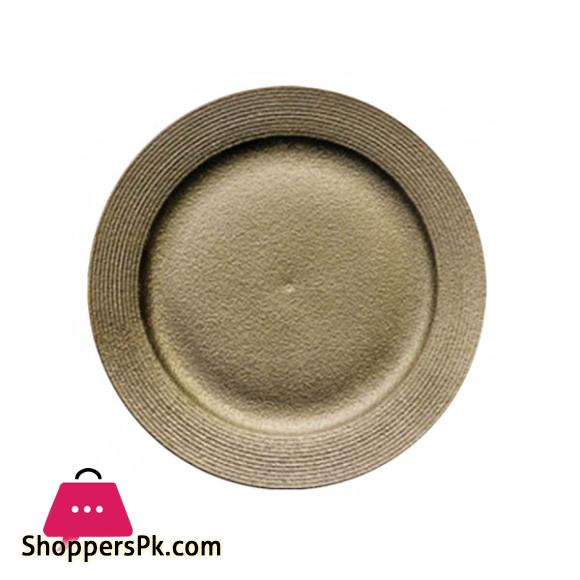 Brilliant Ceramic Round Plate 10.25 Inch