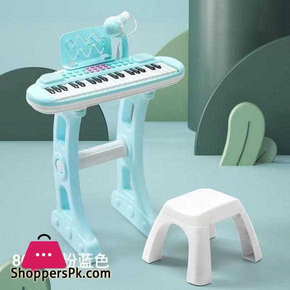 Childrens Electronic Keyboard Multi-Function with Microphone 37 Key Piano Can be Play