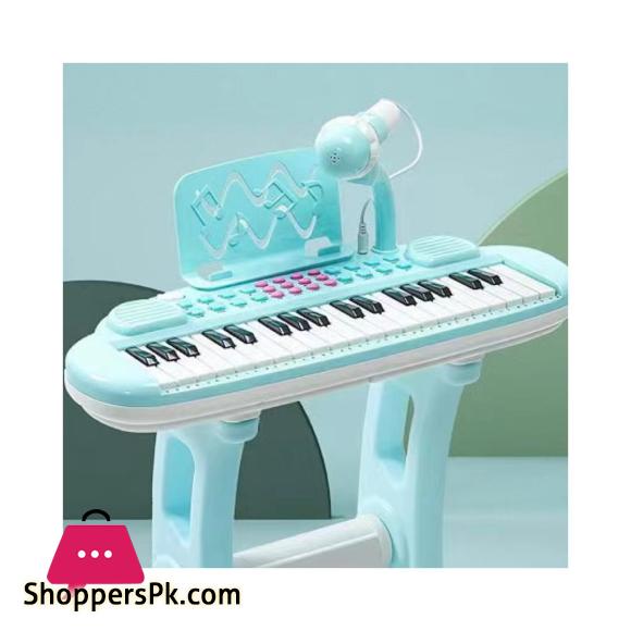 Childrens Electronic Keyboard Multi-Function with Microphone 37 Key Piano Can be Play