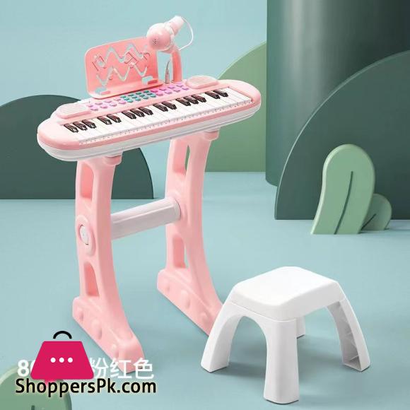 Childrens Electronic Keyboard Multi-Function with Microphone 37 Key Piano Can be Play