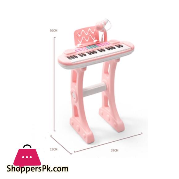 Childrens Electronic Keyboard Multi-Function with Microphone 37 Key Piano Can be Play