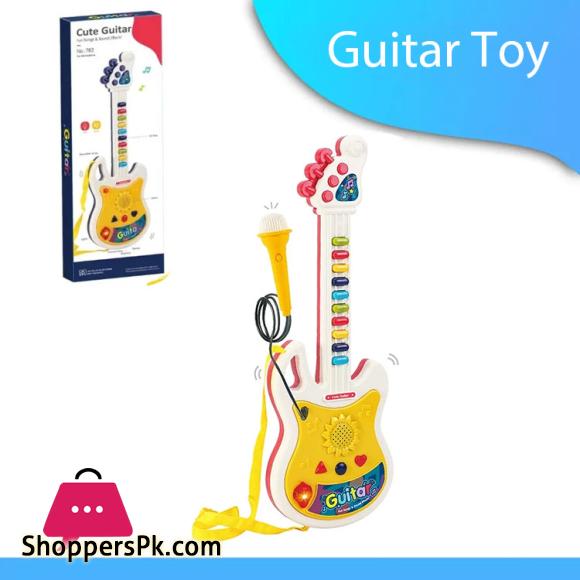 Cute Guitar Toy for Kids/ Guitar and Microphone Set for Kids
