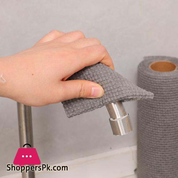 Disposable Non-woven Dish Cloth Absorbent Paper Towel Kitchen Cleaning Supplies Rag Creative Lazy Rag Disposable Cleaning Cloth