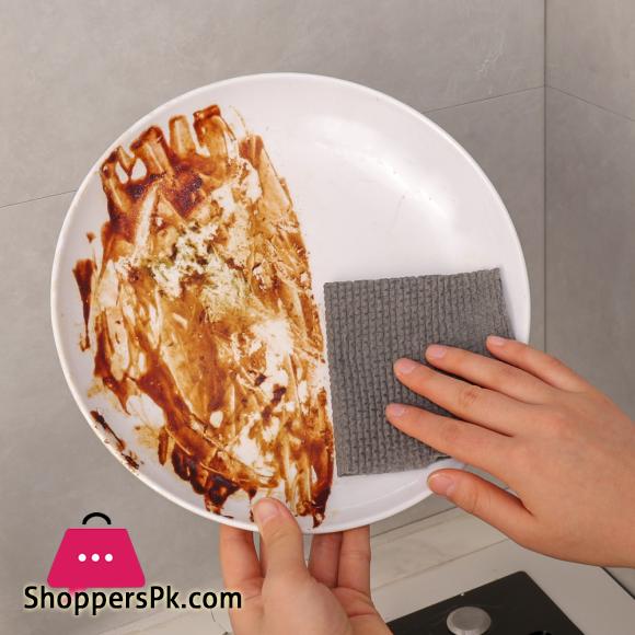 Disposable Non-woven Dish Cloth Absorbent Paper Towel Kitchen Cleaning Supplies Rag Creative Lazy Rag Disposable Cleaning Cloth
