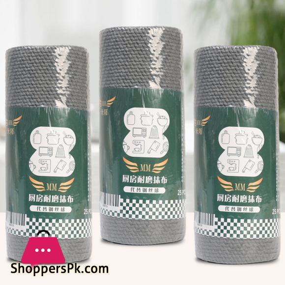 Disposable Non-woven Dish Cloth Absorbent Paper Towel Kitchen Cleaning Supplies Rag Creative Lazy Rag Disposable Cleaning Cloth