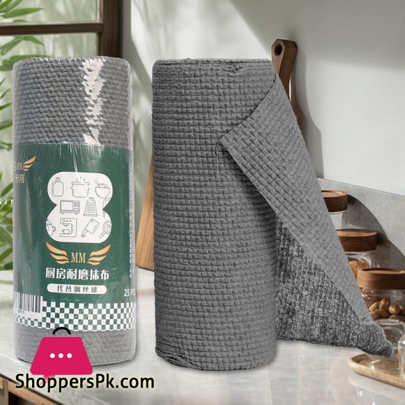 Disposable Non-woven Dish Cloth Absorbent Paper Towel Kitchen Cleaning Supplies Rag Creative Lazy Rag Disposable Cleaning Cloth