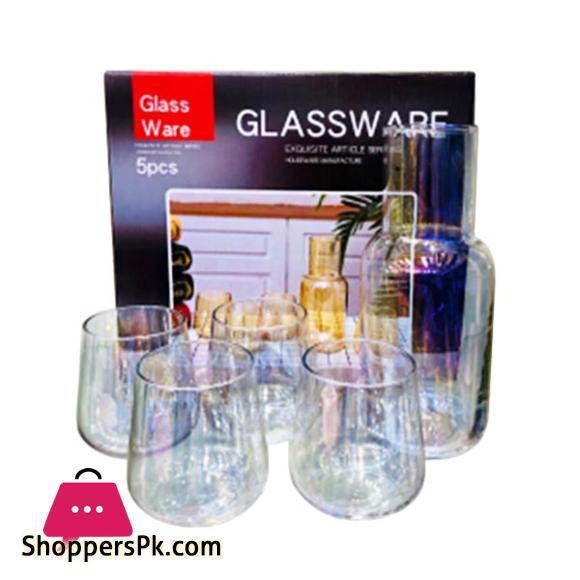 Glassware Water Set of 5
