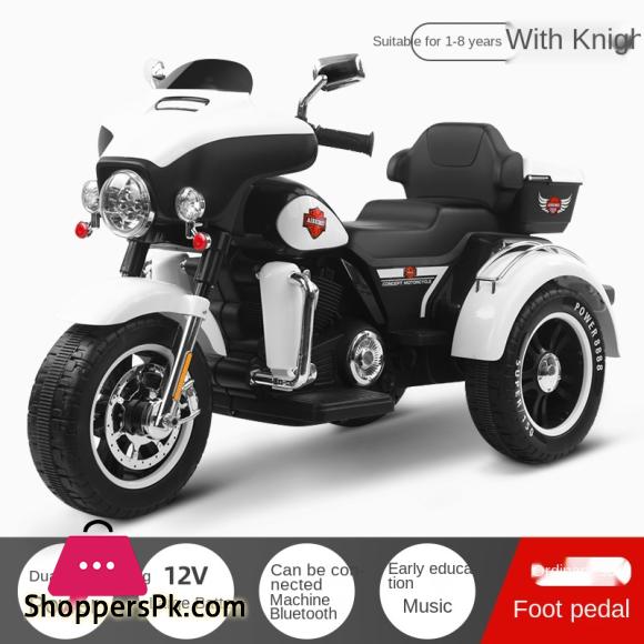 Harley-Davidson Childrens Motorcycle Electric Motorcycle 3 Wheel Rechargeable Three-Wheel Battery Bike