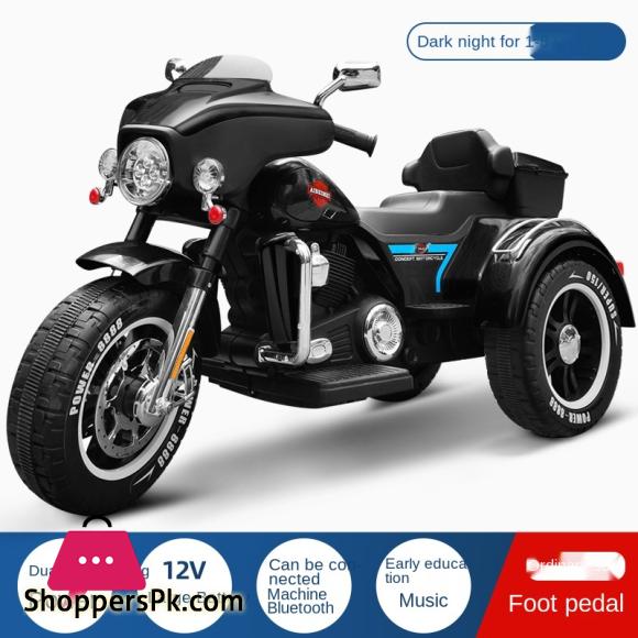 Harley-Davidson Childrens Motorcycle Electric Motorcycle 3 Wheel Rechargeable Three-Wheel Battery Bike