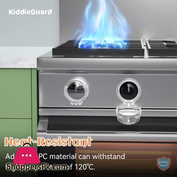 Kiddie Guard Child Protection Home Kitchen Oven Gas Cooker Button Knob Pack of 2