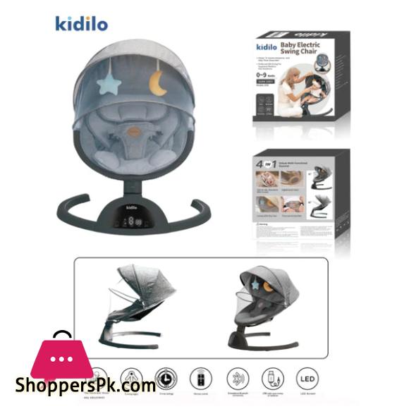Kidilo 4 in 1 Baby Electric Swing Rocker Chair BD-009