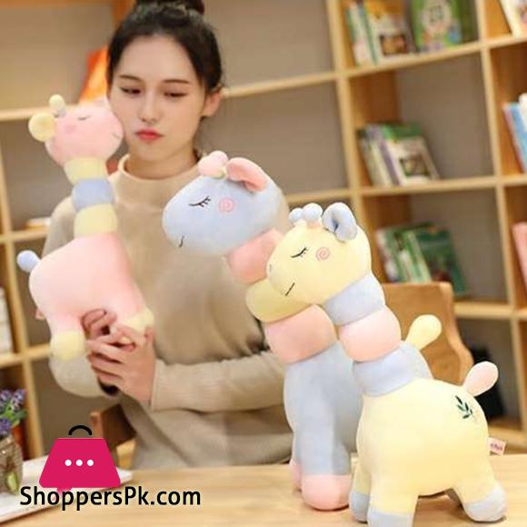 Non-toxic Giraffe Toy Adorable Colorful Giraffe Plush Toy Soft Stuffed Animal for Kids