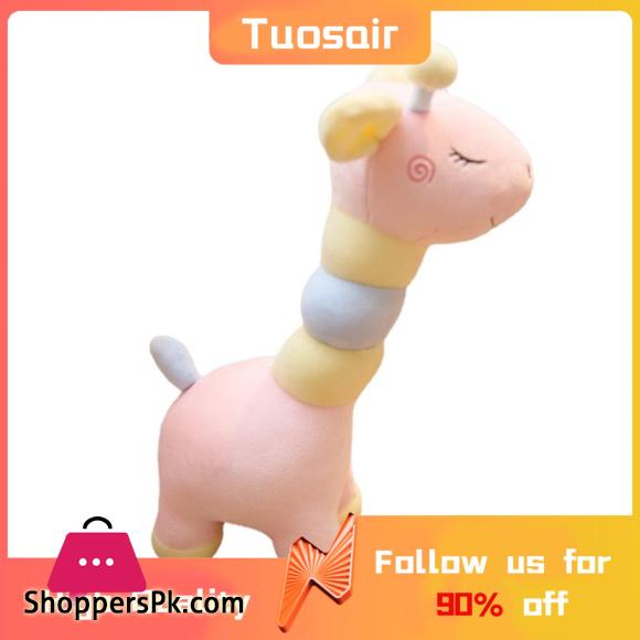 Non-toxic Giraffe Toy Adorable Colorful Giraffe Plush Toy Soft Stuffed Animal for Kids