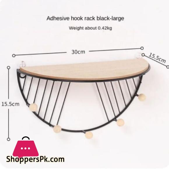 Nordic Style D shape wall hanging shelf ( Living Room Decoration )