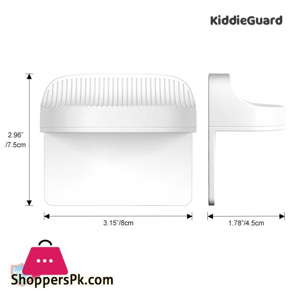 Kiddie Guard Baby Safety Lock Anti Tip Wall Holder For Furniture Children Protection Furniture Baby Security Wall Strap Kids Safety - Pack of 2