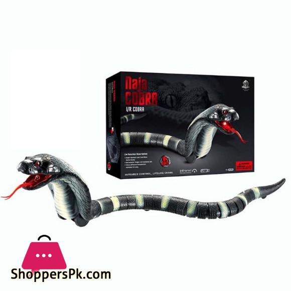 RC infrared Remote Control Snake And Egg Rattlesnake Animal Trick Terrifying - Stripe