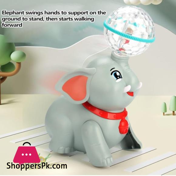 STUNT ELEPHANT WITH 3D LIGHT AND MUSIC TOY FOR KIDS / TOYS FOR KIDS