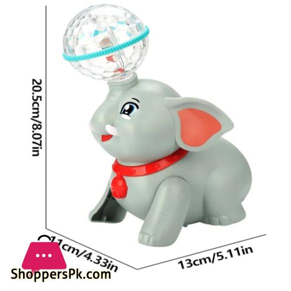 STUNT ELEPHANT WITH 3D LIGHT AND MUSIC TOY FOR KIDS / TOYS FOR KIDS