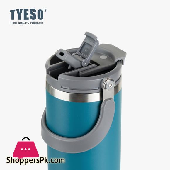 TYESO Vacuum Stainless Steel Insulated Cup Double Layer Cold and Hot Travel Cup Vacuum Bottle - 900ML