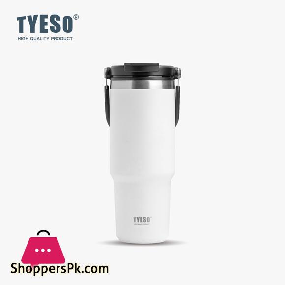 TYESO Vacuum Stainless Steel Insulated Cup Double Layer Cold and Hot Travel Cup Vacuum Bottle - 900ML