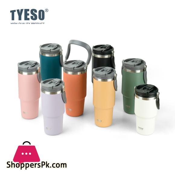 TYESO Vacuum Stainless Steel Insulated Cup Double Layer Cold and Hot Travel Cup Vacuum Bottle - 900ML