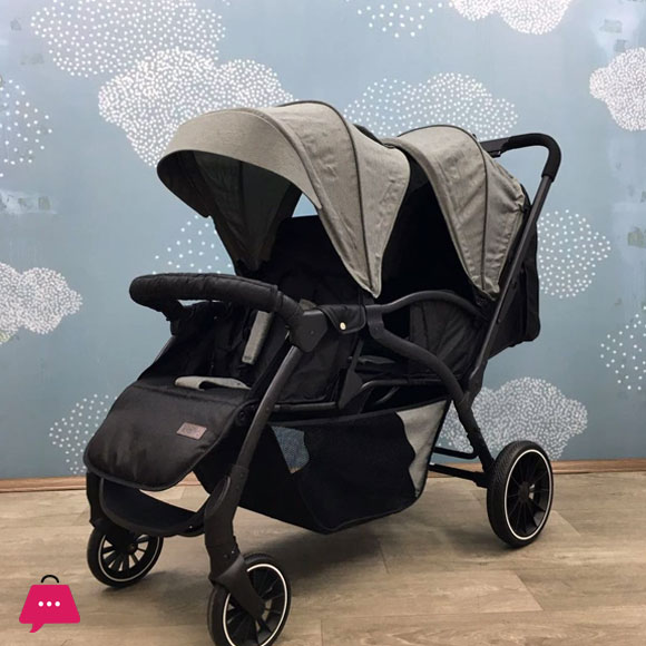 KIDILO TWIN STROLLER lB-200