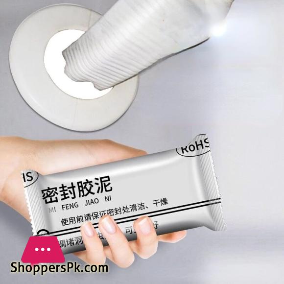 1PC Wall Hole Sealing Mud for Household Air Conditioning Sewer Kitchen Bathroom Pipe Waterproof Windproof Sealant Clay
