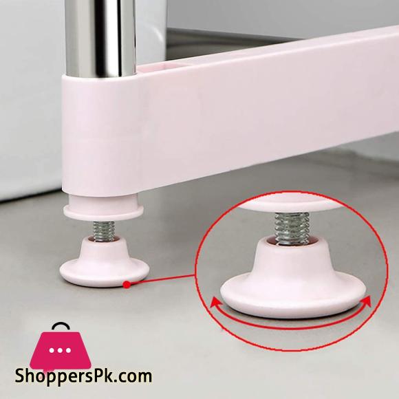 2 Tier Toilet Rack Cabinet Shelves for Shampoo Holder Shower Bathroom Kitchen Space Saver Shelf Organizer Holder