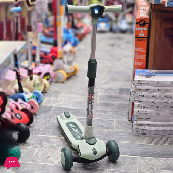 3-Wheel Scooter Kick Scooty Childrens Kick Scooter