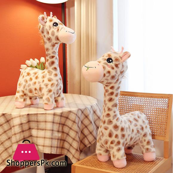 Adorable Giraffe Plush Doll Soft Stuffed Toy Kids Hugging Pillow Gift 50cm
