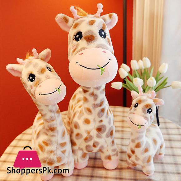 Adorable Giraffe Plush Doll Soft Stuffed Toy Kids Hugging Pillow Gift 50cm