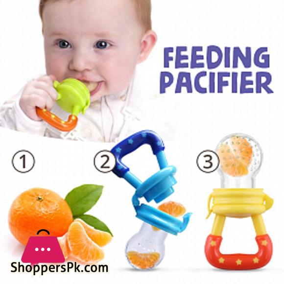 Baby Fruit Pacifier Food Feeder 1-Pcs