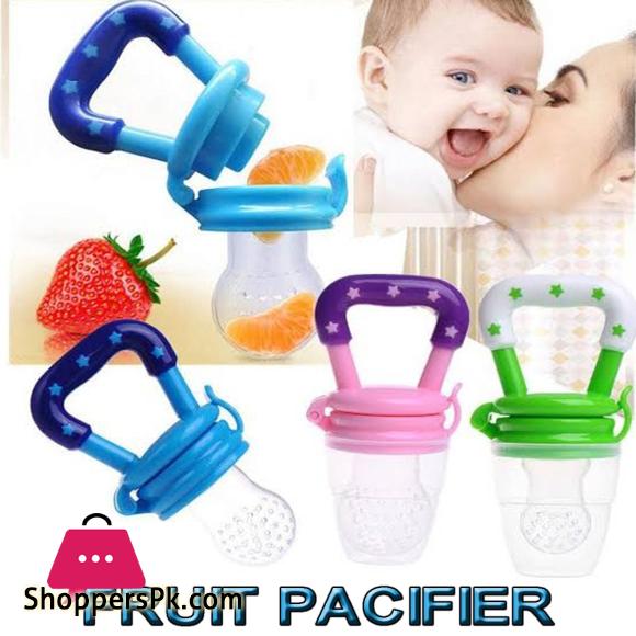Baby Fruit Pacifier Food Feeder 1-Pcs