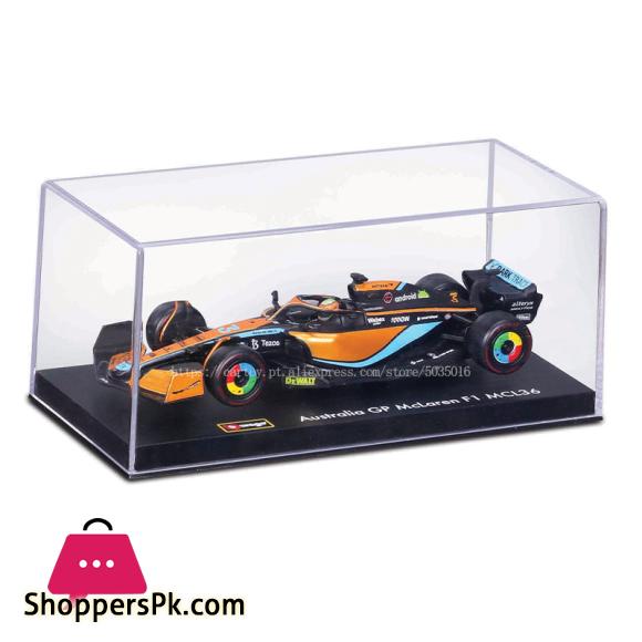 Bburago 1:43 Lando Norris McLaren F1 Team MCL36 #3 Daniel Ricciardo Alloy Toy Car Model Super