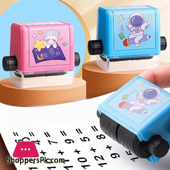Childrens Addition and Subtraction Scroll Stamp Primary School Students Practice Questions Preschool Mathematics Exercise Math