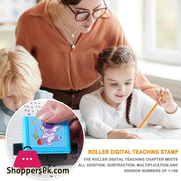 Childrens Addition and Subtraction Scroll Stamp Primary School Students Practice Questions Preschool Mathematics Exercise Math
