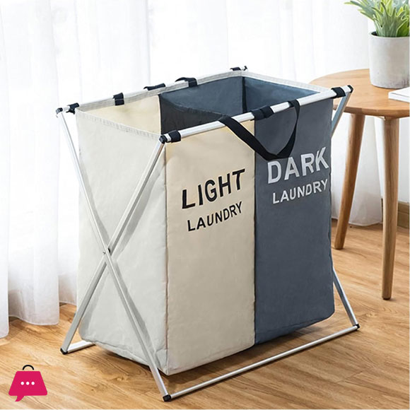 Clothes Laundry Basket Foldable Storage Basket
