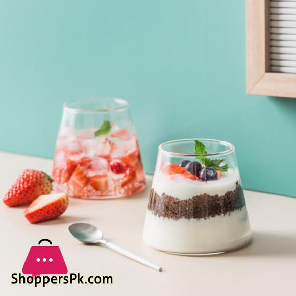 Creative Glass Glass Household High Borosilicate Glass Single Layer Transparent Glass Juice Drink Cup Drinking Cup