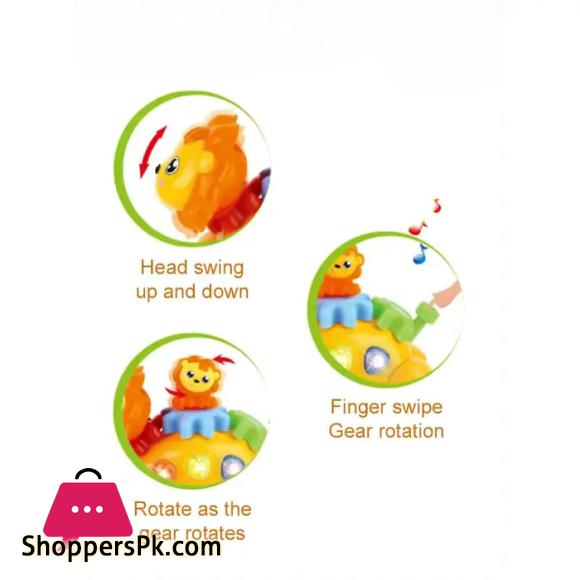 Cute Rocking Lion with Light & Sound