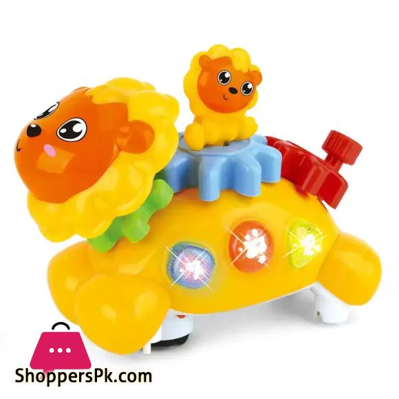 Cute Rocking Lion with Light & Sound