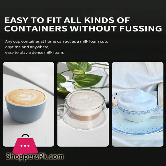 Hand-Held Blender Milk Foam Coffee Blender Strong and Fast Foaming High-Quality Stainless Steel Blender Portable Milk Frother