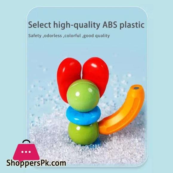 Magnetic Rods Toy 52 Pieces Magnetic Stick Building Blocks Magnetic Blocks for kids DIY Magnetics Sticks Blocks Montessori Toys