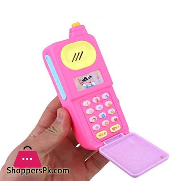 Musical Mobile Phone for Kids, Toy for Kids, Educational Toys for Kids 3+ Years/Boys/Girls-1 Unit (Random Color)