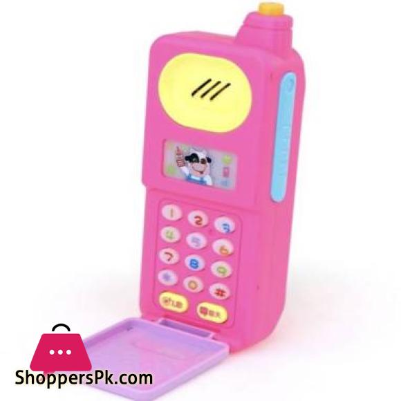 Musical Mobile Phone for Kids, Toy for Kids, Educational Toys for Kids 3+ Years/Boys/Girls-1 Unit (Random Color)