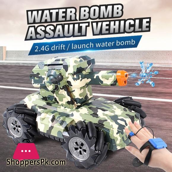 Remote Control Tank Gesture Sensing Water Bomb Armored Car Childrens Toy Rc Car Boy Toys - Rc Tank